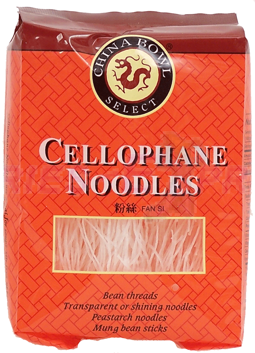 China Bowl Select celophane noodles, bean threads, transparent of shining noodles, peastarch noodles, mung bean sticks Full-Size Picture